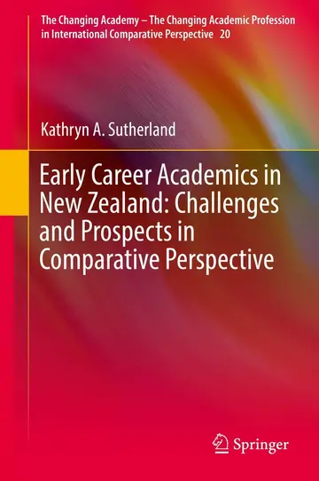 Cover of Early Career Academics in New Zealand