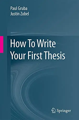 Cover of How to Write Your First Thesis