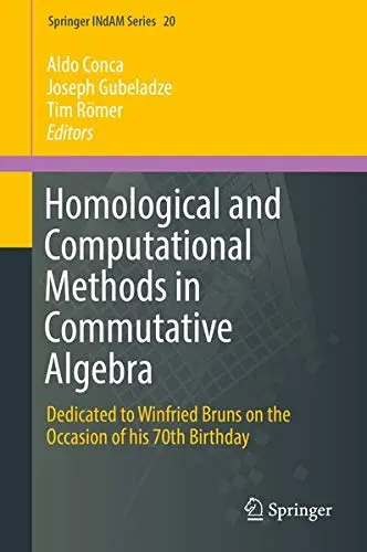 Cover of Homological and Computational Methods in Commutative Algebra