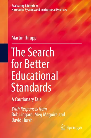 Cover of The Search for Better Educational Standards