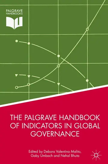 Cover of The Palgrave Handbook of Indicators in Global Governance