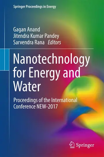 Cover of Nanotechnology for Energy and Water