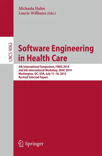 Cover of Software Engineering in Health Care