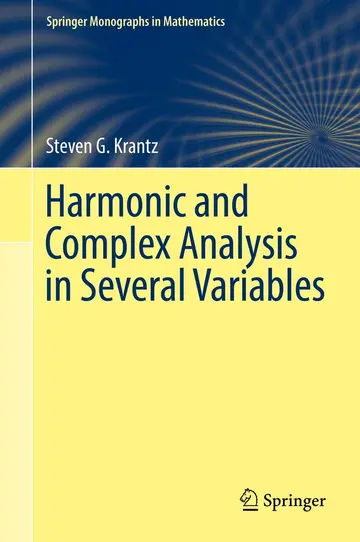 Cover of Harmonic and Complex Analysis in Several Variables
