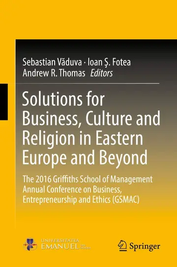 Cover of Solutions for Business, Culture and Religion in Eastern Europe and Beyond