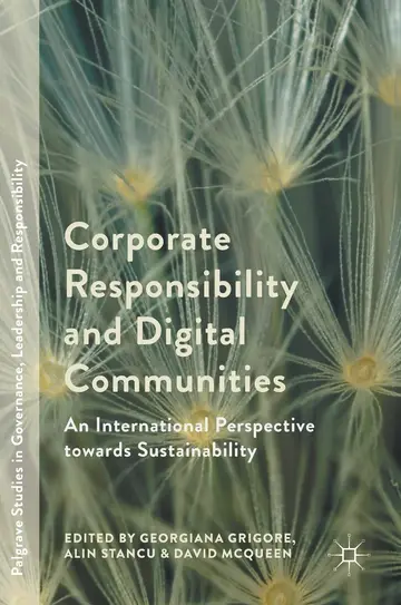 Cover of Corporate Responsibility and Digital Communities