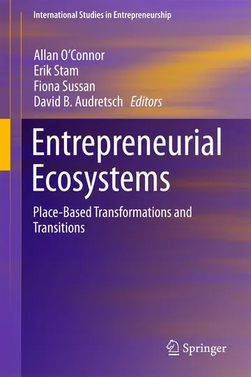Cover of Entrepreneurial Ecosystems