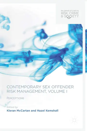 Cover of Contemporary Sex Offender Risk Management, Volume I