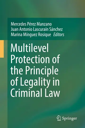 Cover of Multilevel Protection of the Principle of Legality in Criminal Law