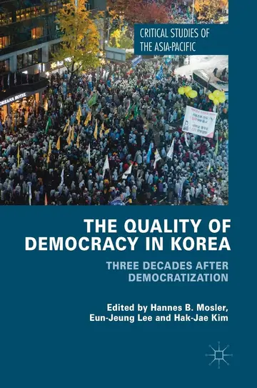 Cover of The Quality of Democracy in Korea
