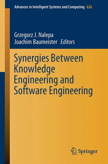 Cover of Synergies Between Knowledge Engineering and Software Engineering