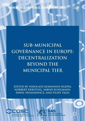 Cover of Sub-Municipal Governance in Europe
