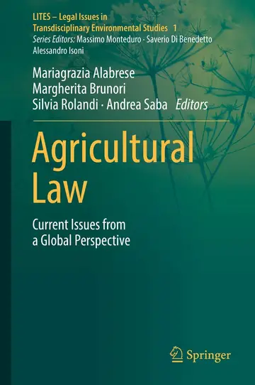 Cover of Agricultural Law