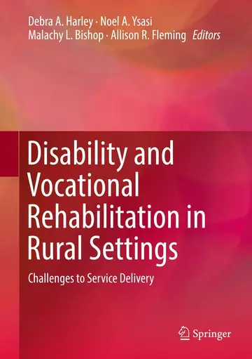 Cover of Disability and Vocational Rehabilitation in Rural Settings