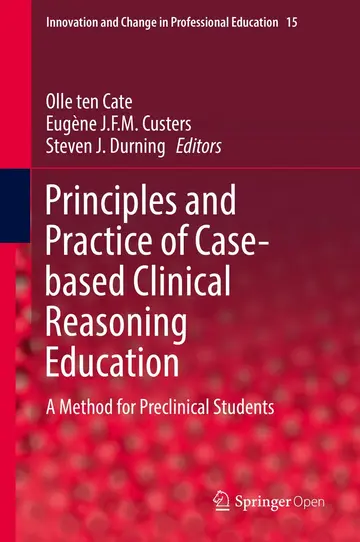 Cover of Principles and Practice of Case-based Clinical Reasoning Education