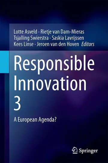 Cover of Responsible Innovation 3