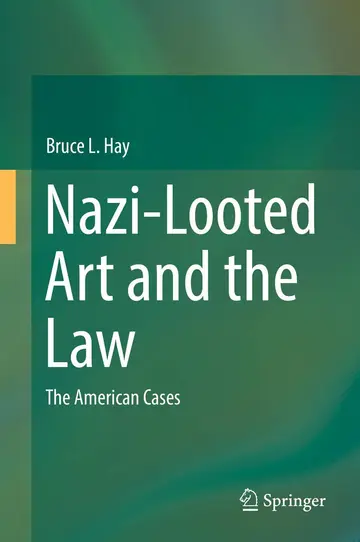 Cover of Nazi-Looted Art and the Law