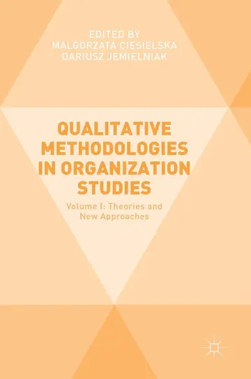 Cover of Qualitative Methodologies in Organization Studies