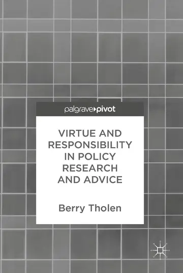 Cover of Virtue and Responsibility in Policy Research and Advice