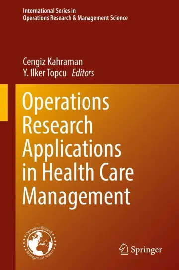 Cover of Operations Research Applications in Health Care Management