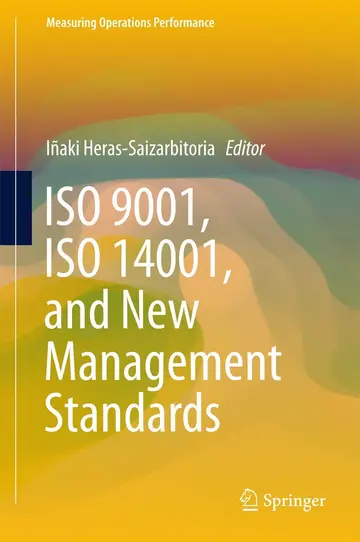 Cover of ISO 9001, ISO 14001, and New Management Standards