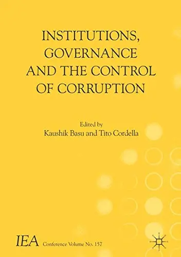 Cover of Institutions, Governance and the Control of Corruption