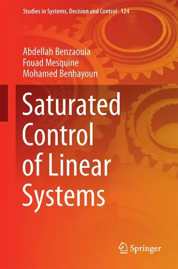 Cover of Saturated Control of Linear Systems