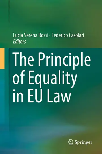 Cover of The Principle of Equality in EU Law