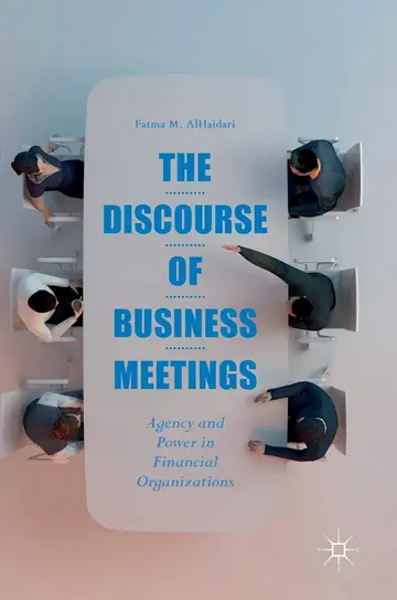 Cover of The Discourse of Business Meetings