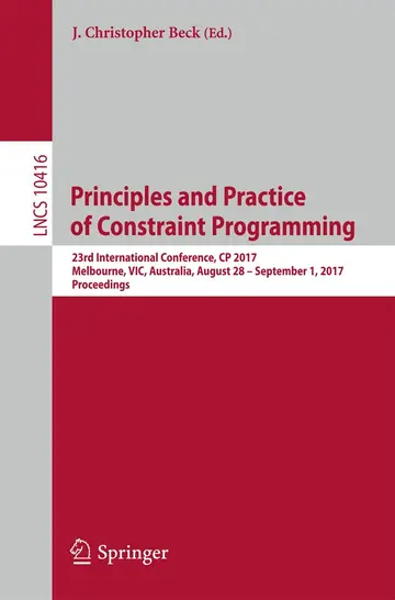 Cover of Principles and Practice of Constraint Programming