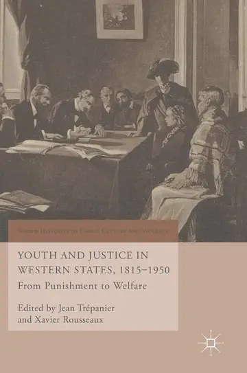 Cover of Youth and Justice in Western States, 1815-1950