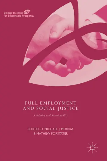 Cover of Full Employment and Social Justice