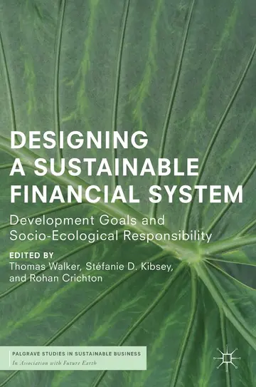 Cover of Designing a Sustainable Financial System