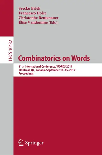 Cover of Combinatorics on Words