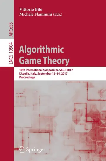 Cover of Algorithmic Game Theory