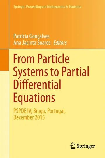 Cover of From Particle Systems to Partial Differential Equations