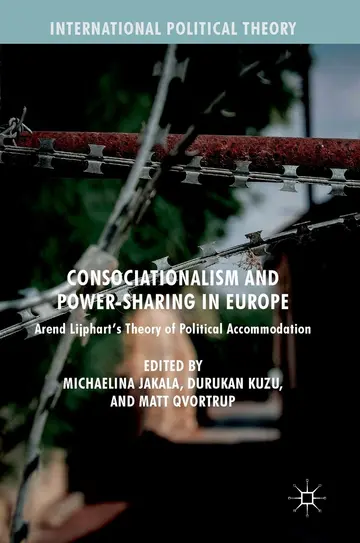 Cover of Consociationalism and Power-Sharing in Europe