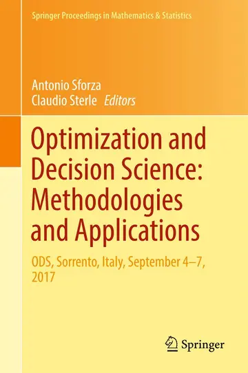 Cover of Optimization and Decision Science