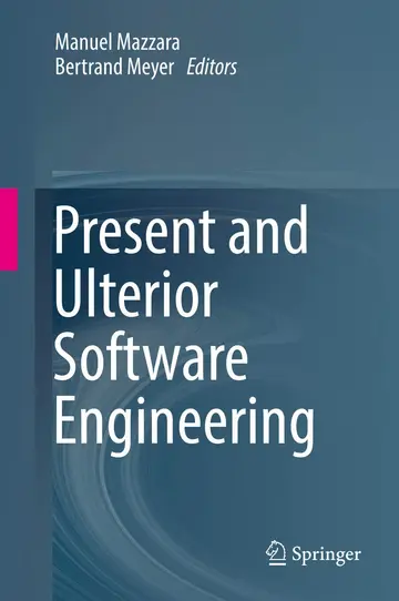 Cover of Present and Ulterior Software Engineering
