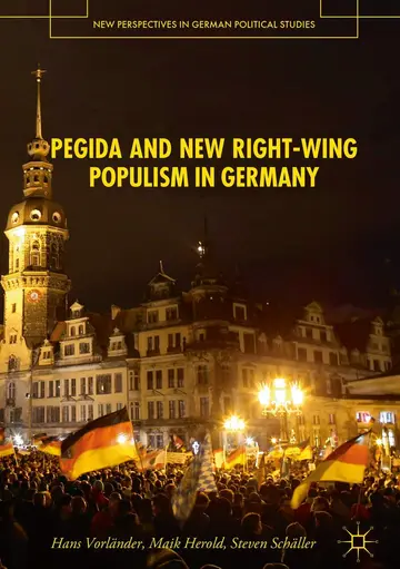 Cover of PEGIDA and New Right-Wing Populism in Germany