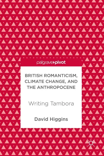 Cover of British Romanticism, Climate Change, and the Anthropocene