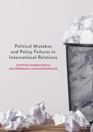 Cover of Political Mistakes and Policy Failures in International Relations