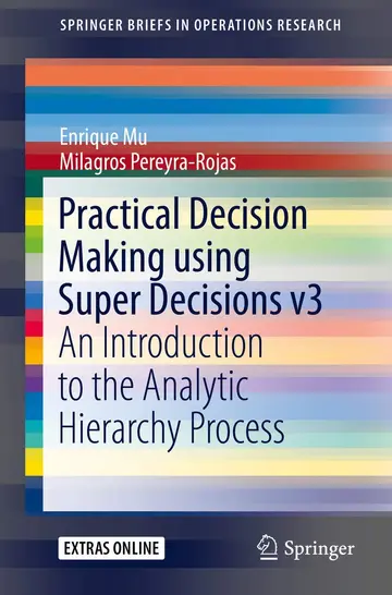 Cover of Practical Decision Making using Super Decisions v3
