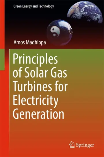 Cover of Principles of Solar Gas Turbines for Electricity Generation