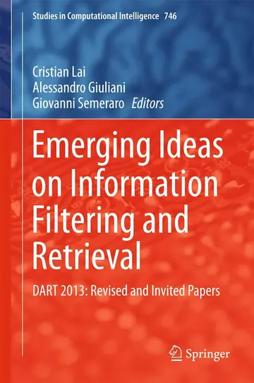 Cover of Emerging Ideas on Information Filtering and Retrieval