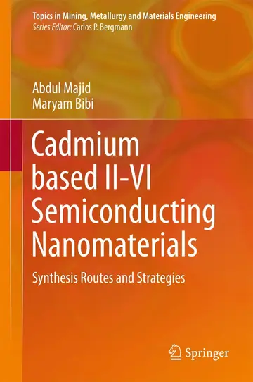Cover of Cadmium based II-VI Semiconducting Nanomaterials