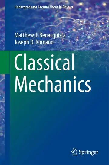 Cover of Classical Mechanics (Pb 2018)