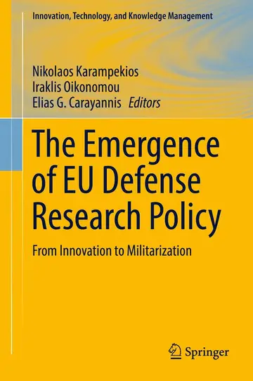 Cover of The Emergence of EU Defense Research Policy