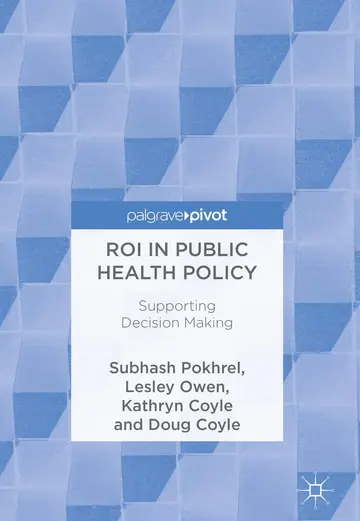 Cover of ROI in Public Health Policy