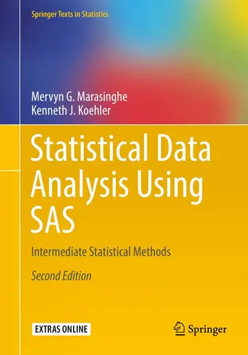 Cover of Statistical Data Analysis Using SAS